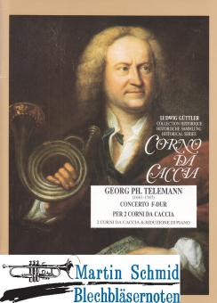 Concerto F-Dur (2 Corno da caccia in F/2 FlgHr in B) 