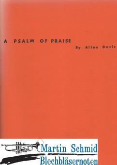 Psalm of Praise (SATB.442.02.2Perc) Partitur 