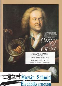 Concerto D-Dur Nr.2 (2 Corni da caccia/2 FlgHr) Partitur 