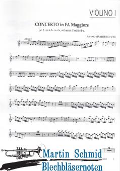 Concerto (2 Corni da caccia in F/2 FlgHr in B) Stimmen 