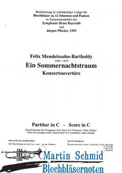 Sommernachtstraum-Ouvertüre (524.01.Sz) (Partitur) 