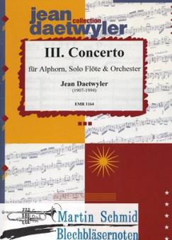 3ème Concerto (Alphorn.Fl.Orchester) 