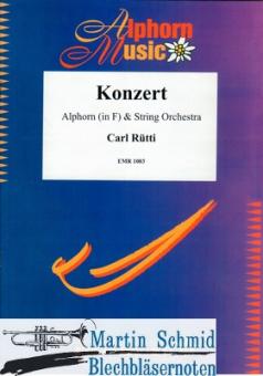 Konzert (Alphorn in F) (Str) 