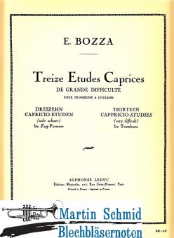 13 Etudes Caprices de grande difficulté 