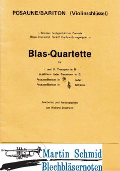 Blas-Quartette (4.Stimme Pos im Violinschlüssel) 