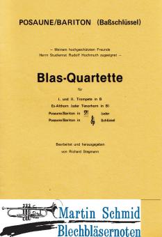 Blas-Quartette (4.Stimme Pos im Bassschlüssel) 