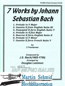 7 Works for 3 Trombones (Partitur) 