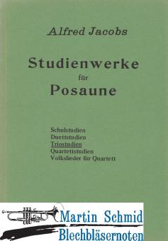 Studienwerke für Posaune Band 4 Triostudien 