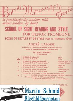 School of Sight-Reading and Style Heft 1 