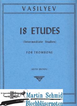 18 Intermediate Etudes 