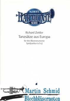 Tanzsätze aus Europa (Hr in Es) 