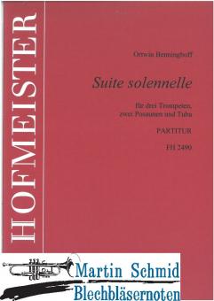 Suite solennelle (302.01) Partitur 