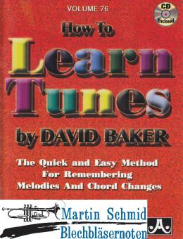 Volume 76: How to Learn Tunes: A Jazz Musicians Survival Guide (Buch/2CDs) 