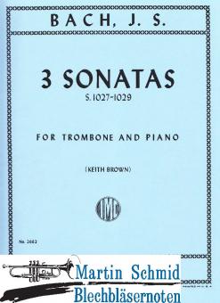 Three Viola da Gamba Sonatas 