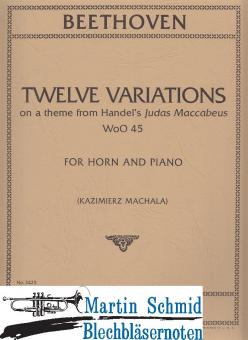 Twelve Variations on a theme from Händels Judas Maccabeus 