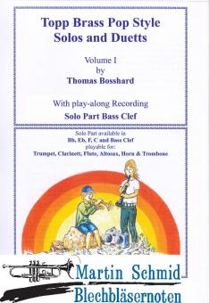 Topp Brass Pop Style Solos and Duets Vol. 1 