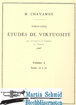 25 Etudes de virtuosité Vol.2 