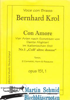 Arie Nr.1 Coll altre donne (Tenor.2Trp/Zinken.Hr.Pos) 