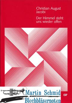 Der Himmel steht uns wieder offen (Tenor/Sopran.2Trp.2Vl.Vla.Bc) (Partitur) 