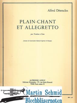 Plain-Chant et Allegretto 