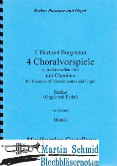 4 Choralvorspiele Band 1 