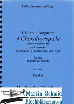4 Choralvorspiele Band 2 