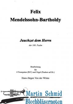 Jauchzet dem Herrn (Orgel.Pk ad lib) 