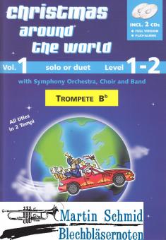 Christmas around the World Vol. 1 (Trp in B - als Duett auch mit anderen Instrumenten kombinierbar) 