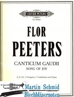Canticum Gaudii - Song of Joy (SATB.202.Orgel) 