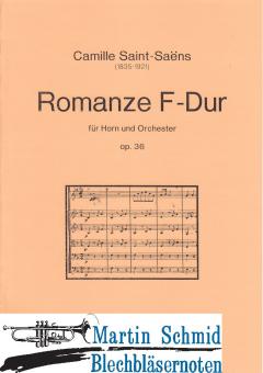 Romance F-Dur op.36 (Partitur + Solostimme) 