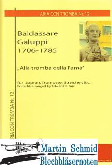 Alla tromba della Fama (Sopran.Trompete.2Vl.Vla.Kb.Bc) 