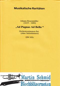 Ad pugnas ad bella (Sopran.Trompete.Streicher) (Stimmen) 