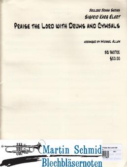 Praise the Lord with Drums and Cymbals (Orgel) 