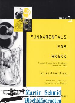 Fundamentals for Brass Book 1 