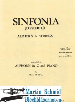 Sinfonia (Concerto) für Alphorn und Streicher KA (Alphorn in G) 