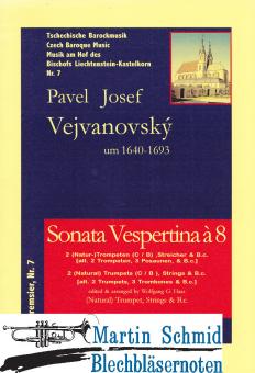 Sonata Vespertina a 8 (2Trp.Streicher;2Trp.3Pos.Bc) 