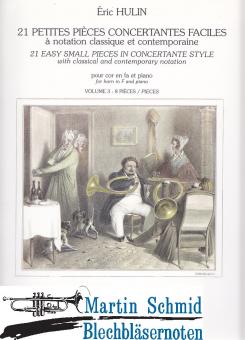 21 Petites Pièces concertantes faciles Vol.3 