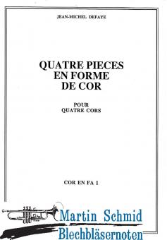 Quatre Piece en Forme de Cor 