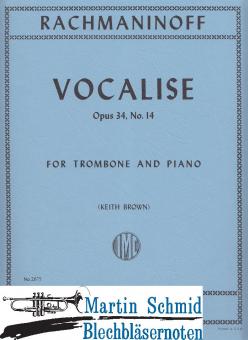 Vocalise op.34/14 