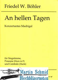 An hellen Tagen (Hr/Pos.Sopran.Cembalo/Harfe) 