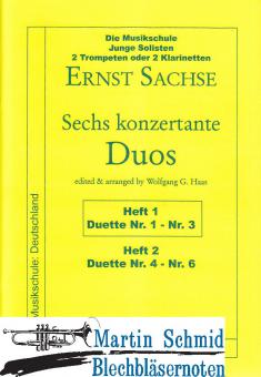 Sechs konzertante Duette Heft 1(Nr.1-3) 