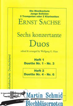 Sechs konzertante Duette Heft 2(Nr.4-6) 