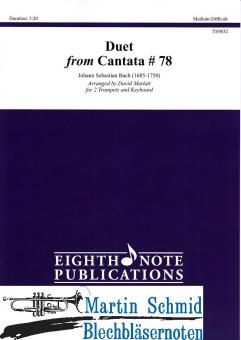 Duet from Cantata BWV 78 