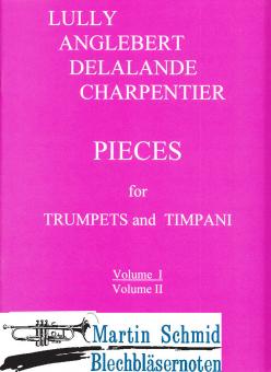 LULLY/ANGLEBERT/DELALANDE/CHARPENTIER Pieces Vol.1 (Pk) 