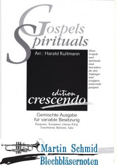 Gospels Spirituals (jede Besetzung möglich:Trp/Hr/TenHr/Pos/Bariton) 