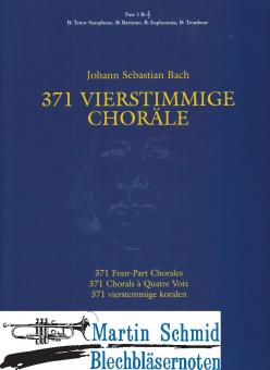 371 Vierstimmige Choräle (3 Stimme TenHr in B Violinschlüssel) 