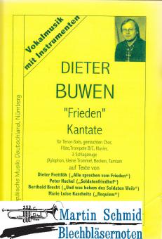 Frieden (Tenor Solo.SATB.Fl.Trp.Klav.3Sz) 