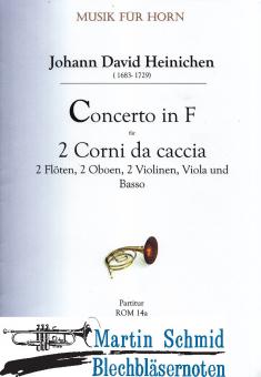 Concerto in F (2 Corni da caccia)(Partitur) 
