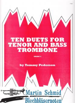 10 Duets for Tenor and Bass Trombone 