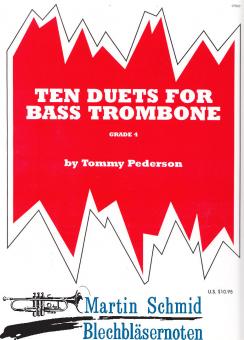 10 Duets for Bass Trombones 